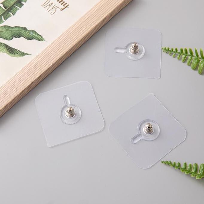 Promo Gantungan Tempel Hook Paku Tempelan Hook Paku Cantolan Kait Paku Tempel Dinding Kuat Kokoh Cod