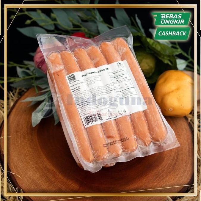 Sosis Sapi Picnic El Primo / Beef Picnic Sausage 1kg