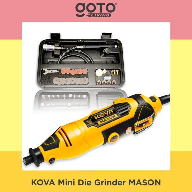 Kova Mason Mini Die Grinder Tuner Set 40 Pcs Gerinda Bor Mini