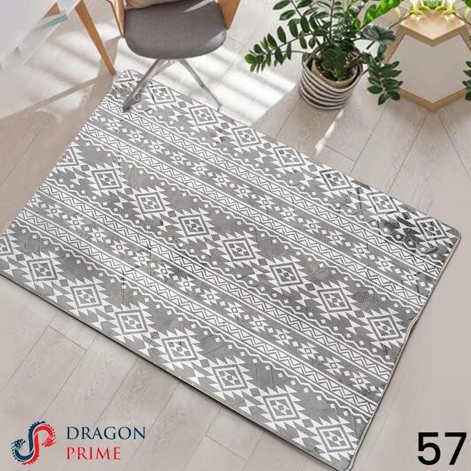 [Quini] Karpet Malaysia 140x190cm - Karpet Lantai Busa Tebal Anti Slip