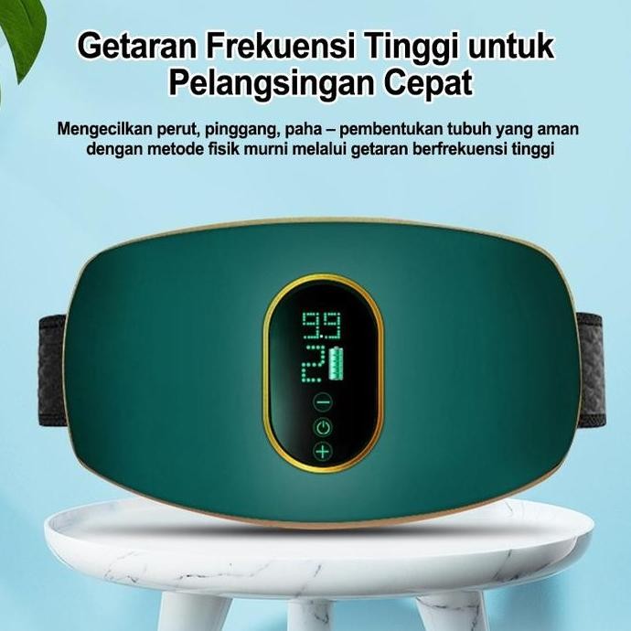 Ebayfash- Alat Pijat Penggetar Lemak Cerdas Frekuensi Tinggi/Sabuk Pembakar Lemak / Alat Pembakar Le