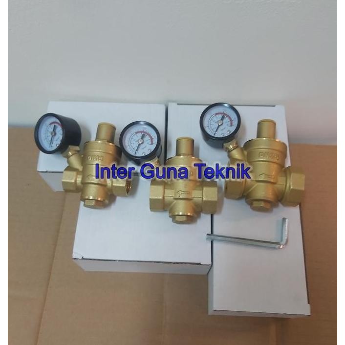 CAVERLY- 1" inch Pressure Reducing Water / Pressure regulator water 1" ORI