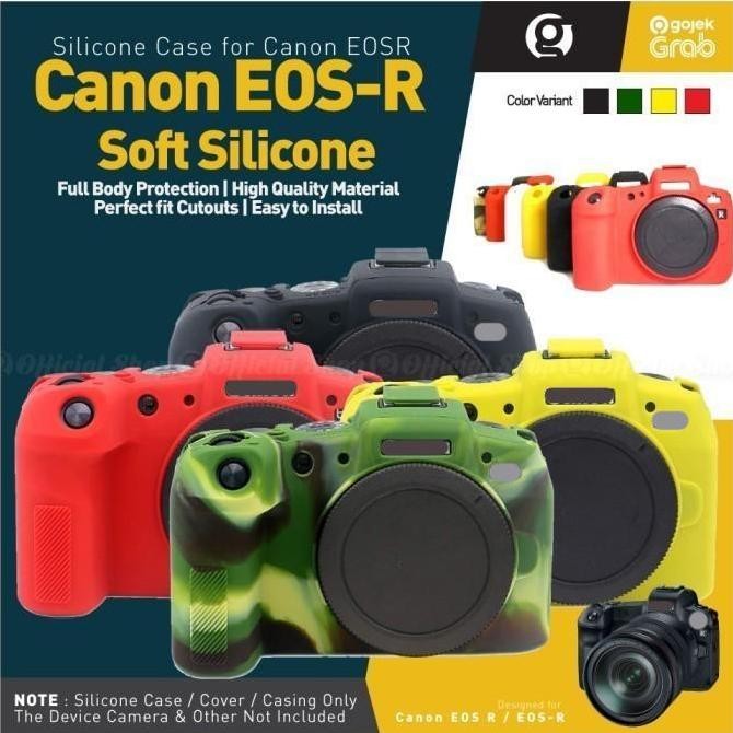 LEIRI- Silikon Case for Canon EOS-R (Casing Silicone Camera Silicon EOS R)