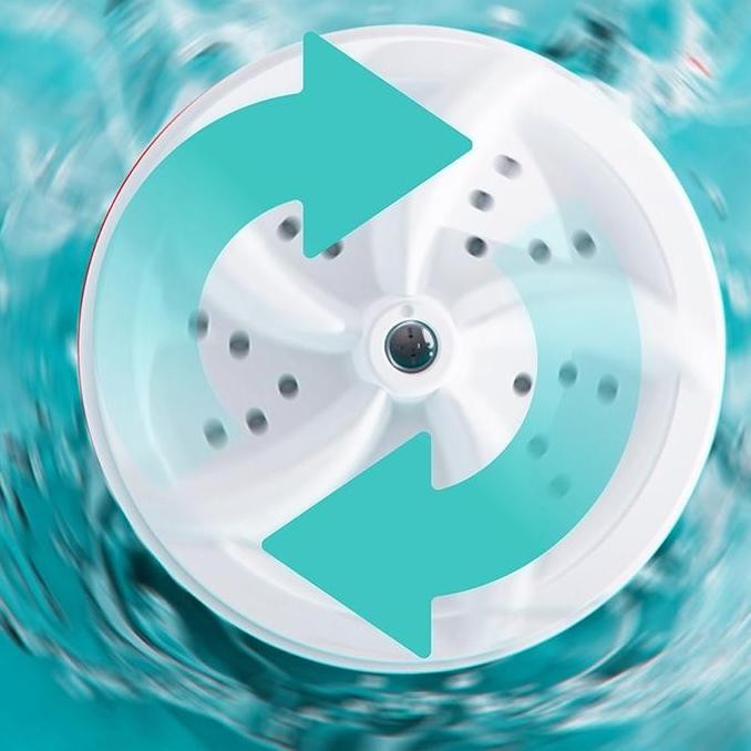 Mesin Cuci Mini Portable Dan Pengering Hemat Energi