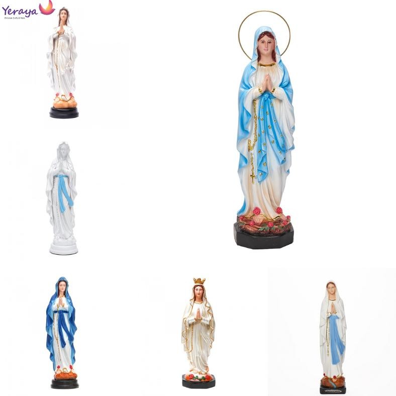 Patung Bunda Maria Dari Lourdes 40cm - Patung Rohani Bunda Maria- Patung Kudus