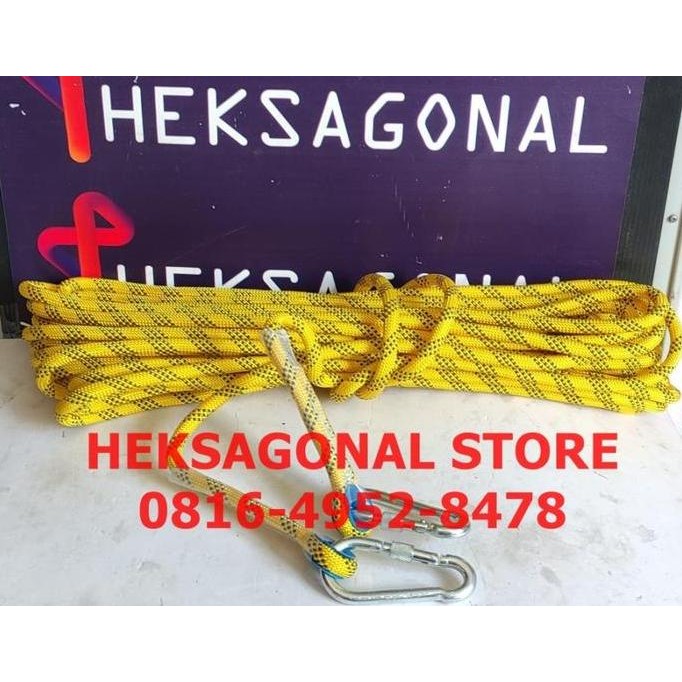 Tali karmantel panjat tebing tali paracord 20 Meter Balikpapan AUL