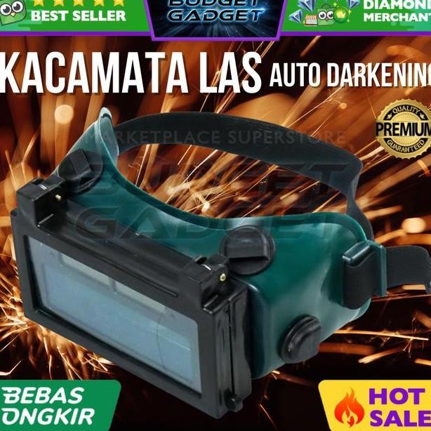 Trusoxin Kacamata Las Otomatis Auto Darkening Soldering Googles Yz01