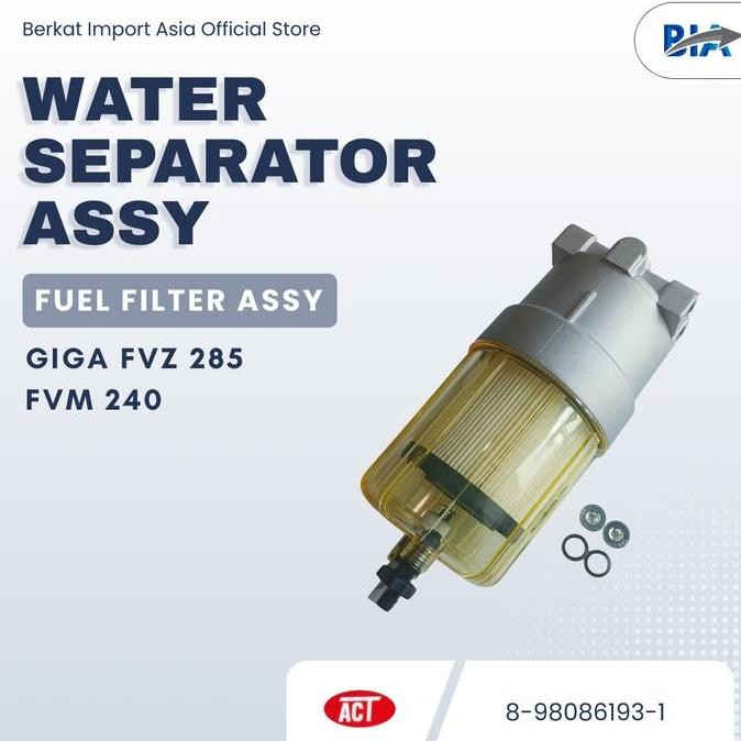 Pompa Solar Fuel Filter Assy / Water Separator Assy ISUZU GIGA