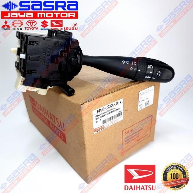 Premium Saklar Kombinasi Lampu Sein Fog ORI AGYA/AYLA 1.0 2013-2022 Daihatsu Genuine Parts - Turn Si