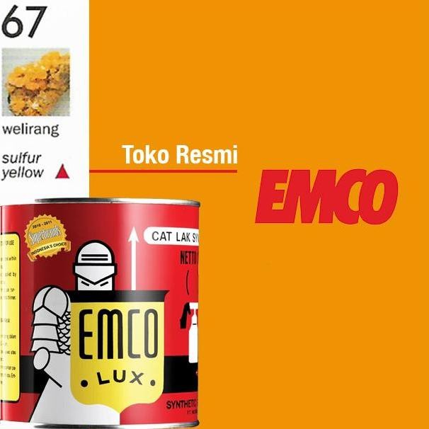 Cat Kayu Besi Emco Lux 1Kg Segita 67 Kuning Welirang