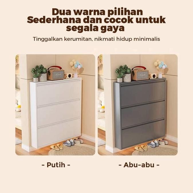 Nidouillet RAK SEPATU BESI Rak Sepatu Susun Tertutup RAK SEPATU BESI KUAT TEBA RAK SEPATU BESI LEMAR