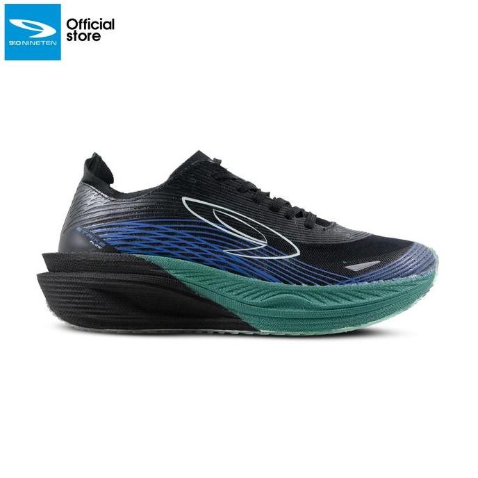 910 Nineten Haze Flow - Hitam/Hijau/Biru