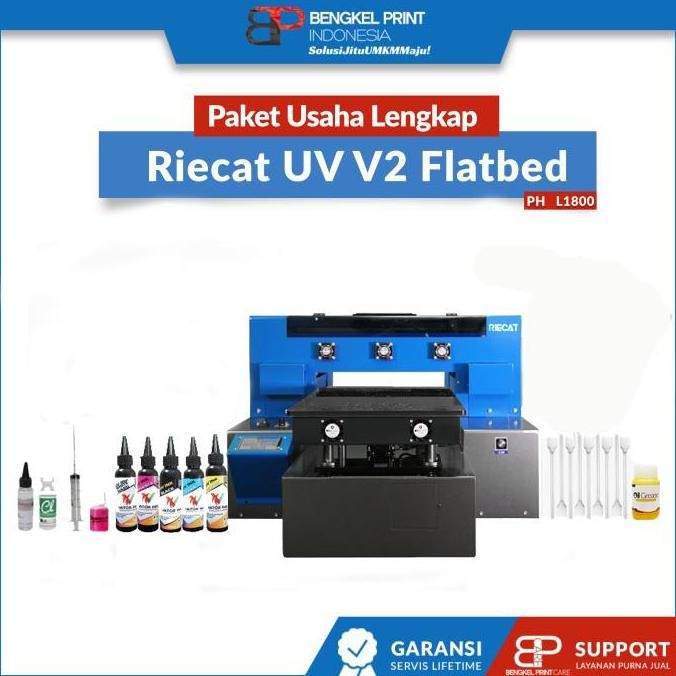 TERBARU - MESIN PRINTER UV LED FLATBED DTF | UV DTF