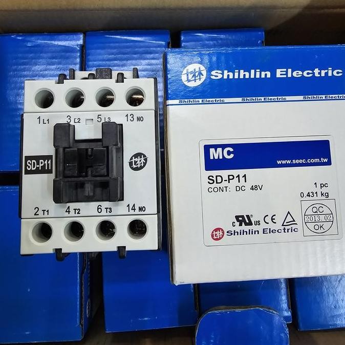 Promo Kontaktor DC SDP11/SD-P11 3P 24V/48V 1NO Shihlin Electric COD
