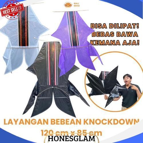 Terlaris Layangan Bebean 1.2 meter x 85 cm - Layangan Bebean Knockdown - Layangan Bali - Layangan Pl