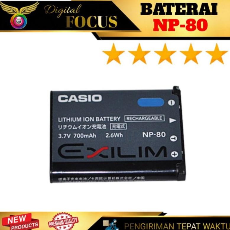 Baterai batre NP80 NP-80 new kamera cctv