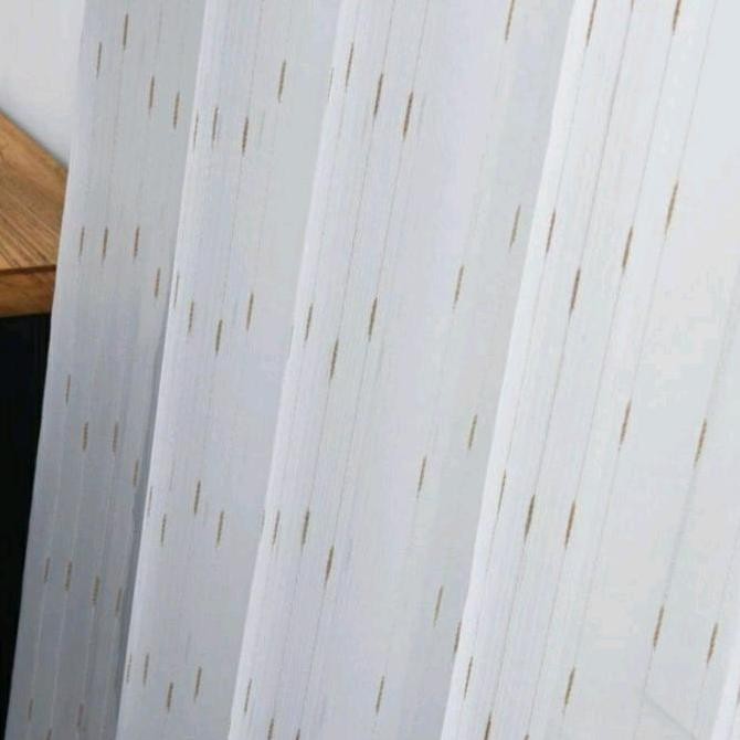 FURING GORDEN VITRASE GORDEN PUTIH POLOS jendela Kain