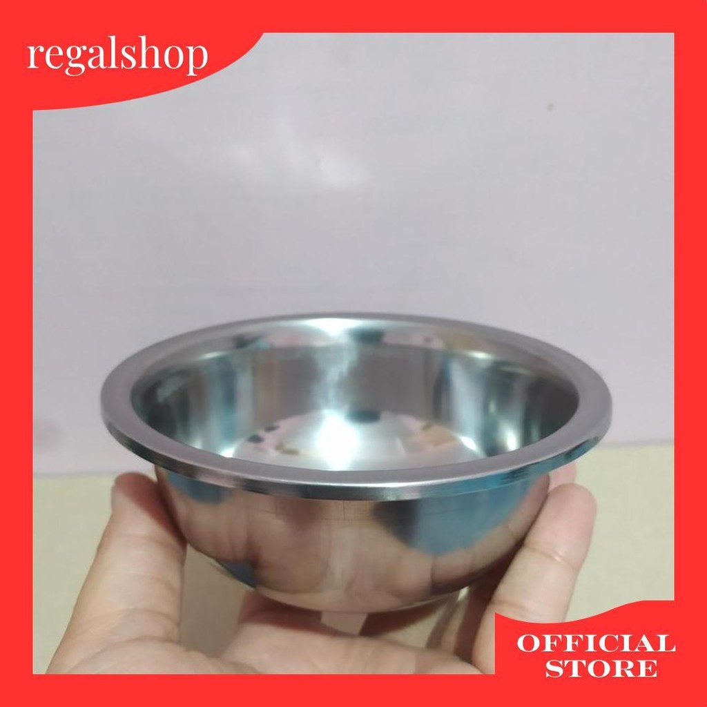 Mangkok Stainless Tebal Baskom Stainless Kecil 12 Cm | Mangkok Stainless Ori