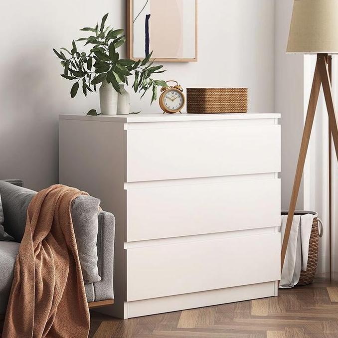 E-TIFE Lemari Laci Kayu / Tempat Penyimpanan Minimalis / Lemari Laci / Lemari Laci Serbaguna / Laci 