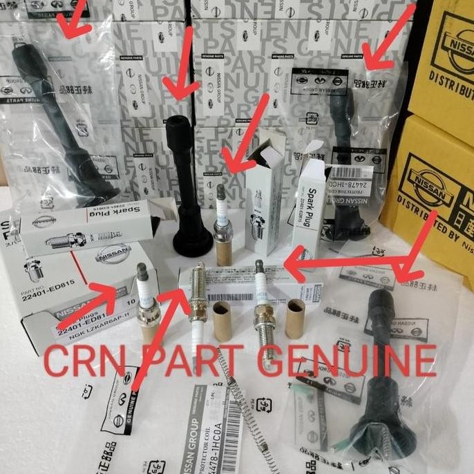 Busi Iridium Livina 4Pc + Selongsong Coil Livina 4Pc.1Paket Livina 1.5 Terbaik