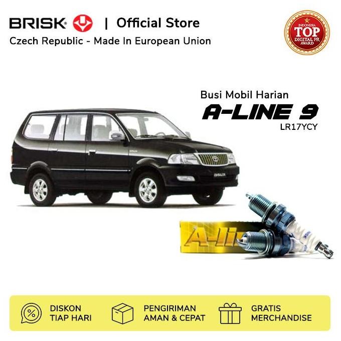 Busi Mobil Toyota Kijang Efi Brisk Aline 9 Asli
