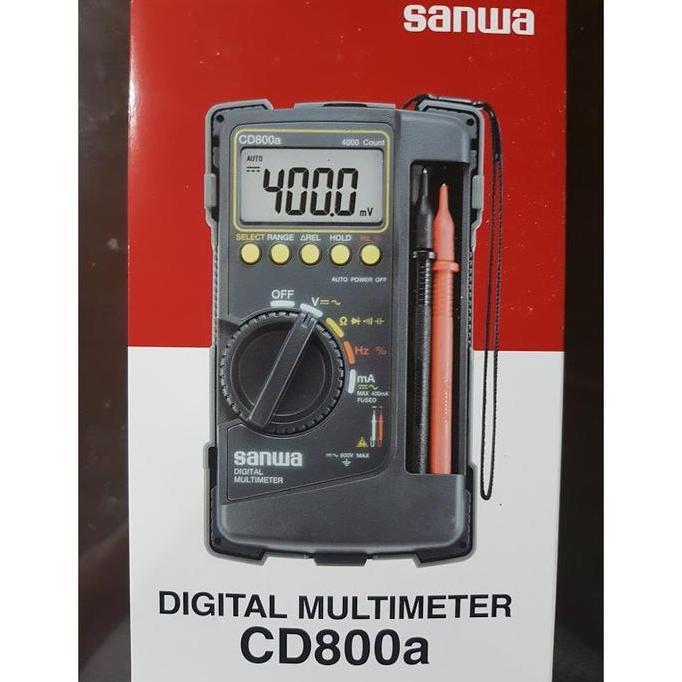 TERMURAH - Digital Multimeter SANWA CD800a Sanwa Multimeter Digital CD 800a