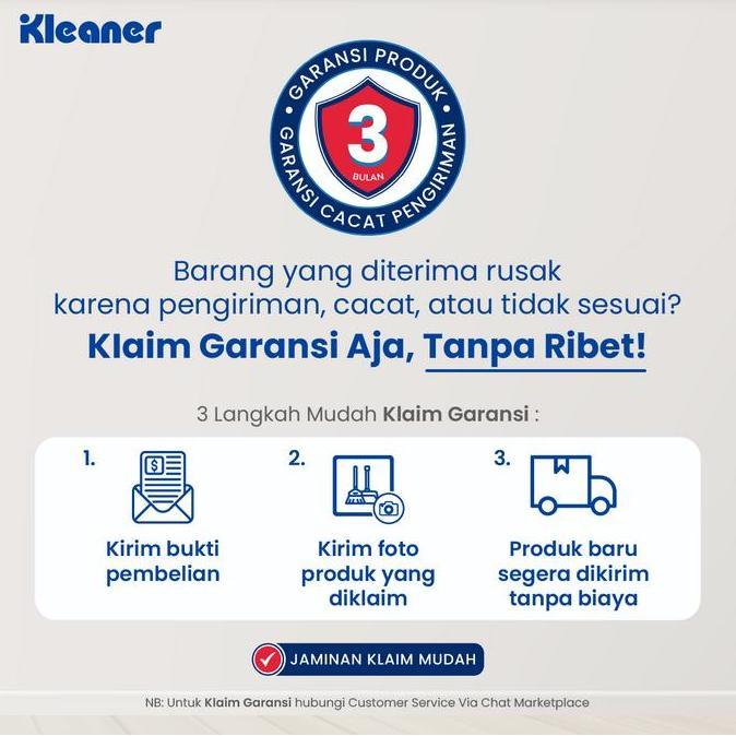 Kleaner Alat Pel Alat Pel Lobi 60 Cm Pembersih Lantai