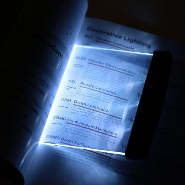 Reading Light Panel Book Lampu Baca Buku Led Lamp Light