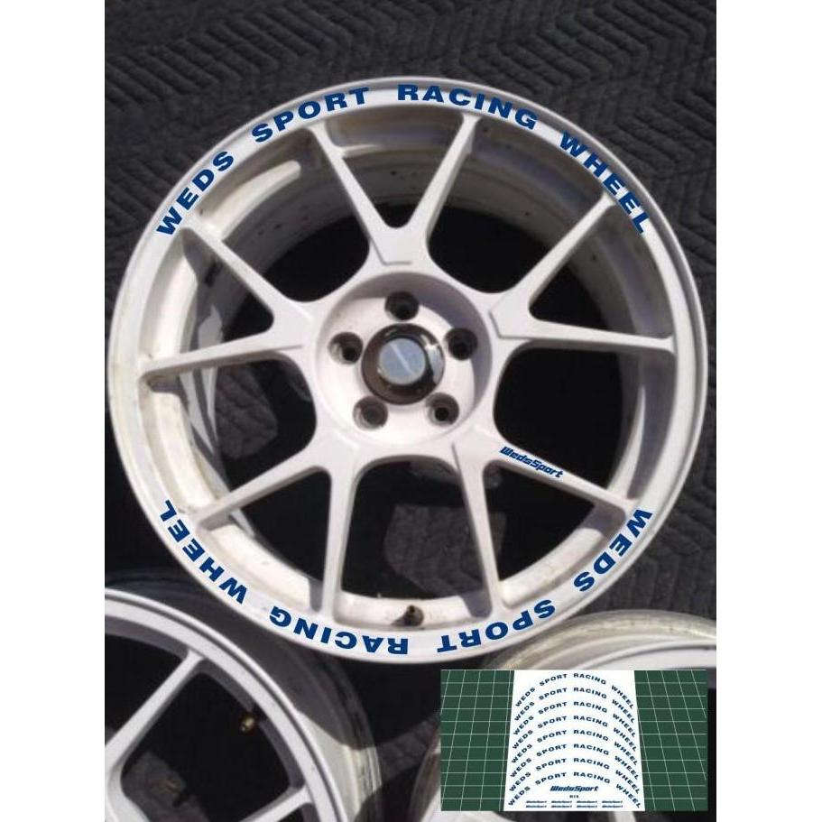 Sticker Velg Wedssport TC005