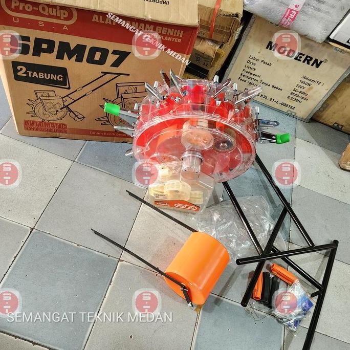 NEW SPM07 ALAT TANAM PUPUK BENIH BIBIT KACANG 2 TABUNG PROQUIP SPM 07