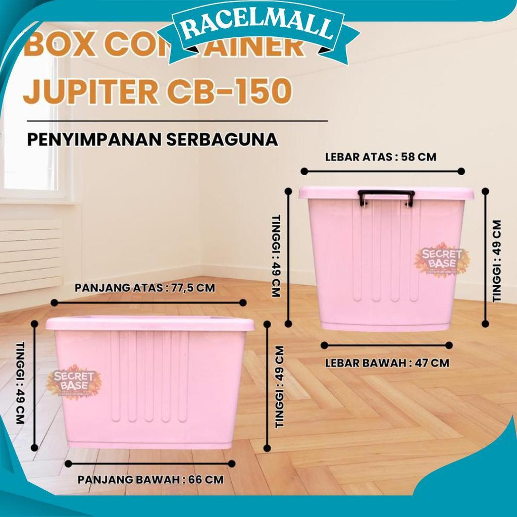 Box Container 150 Liter + Roda - Kontainer Box / Container Box Plastik Promo 10.10