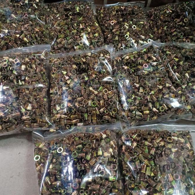 NEW mur rivet nut m6/nut rivet m6/rivet nut m6 besi