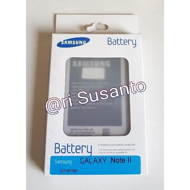 DF162>> Baterai Samsung Galaxy Note 2 GT-N7100 Original