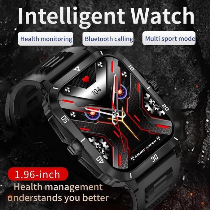 DT30 >> 2025 Menjual Top Smart Business Watch H23 Sports Fitness Sleep Monitoring Watch 1,96 inci Fu