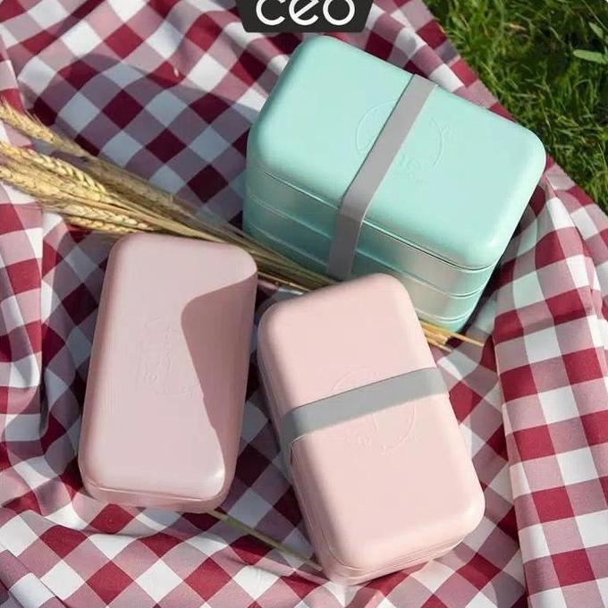 CEO Kotak Bekal Susun Stainless Sus 304 Kotak Makan Minimalis