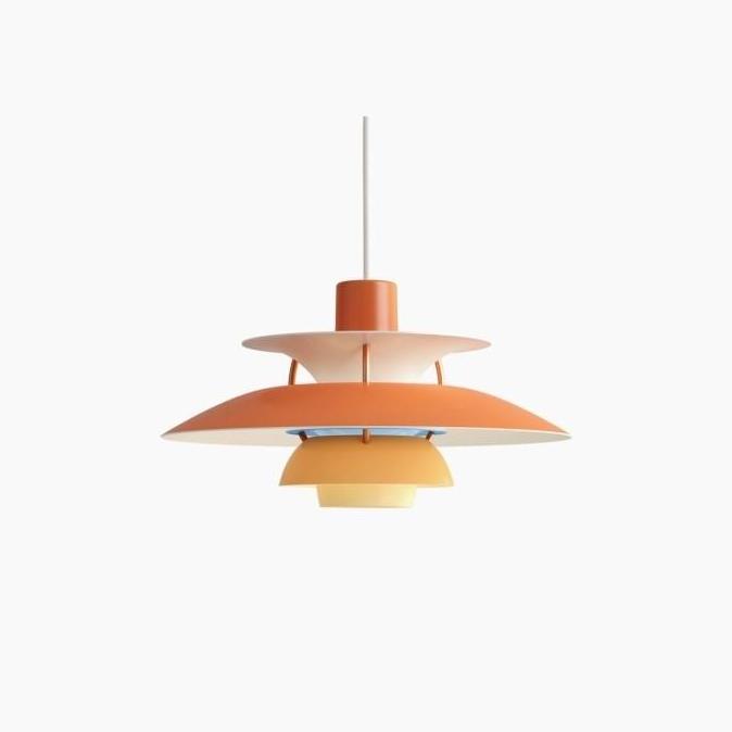 Lampu Gantung Minimalis Scandinavian Japandi Louis Poulsen Replica PH5 Hues of Orange HM