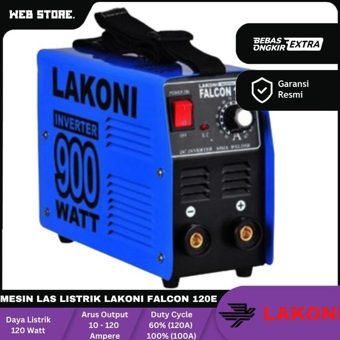 CORVUS Mesin Las Listrik Travo Welding Inverter 900 Watt Lakoni Falcon 120E