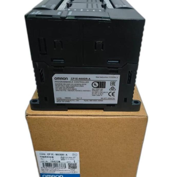 Promo CP1E-N60DR-A CP1E N60DRA PLC OMRON CP1E 60 I/O COD