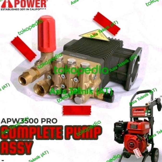 Promo Pump Heavy Duty Apw 3500 Pro Apw 3200 Plus Triplex Pump Original COD