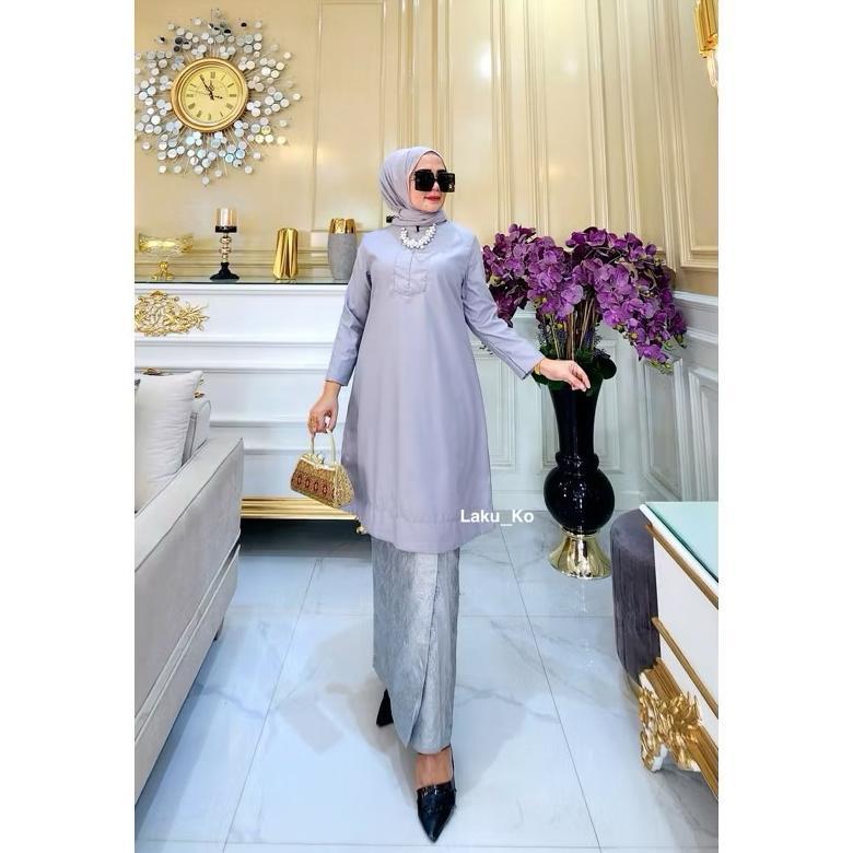 Tunik Polos / Atasan Tunik // Tunik Toyobo // Baju kurung // Tunik malaysia // Tunik Busui //Tunik s