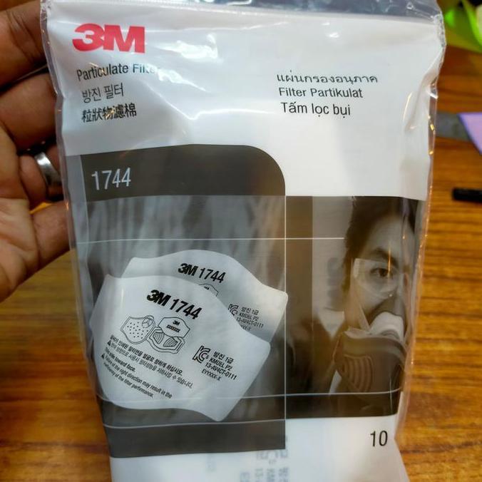 3M 1744 Particulate Filter Isi 10Pcs Filter 3M 1744