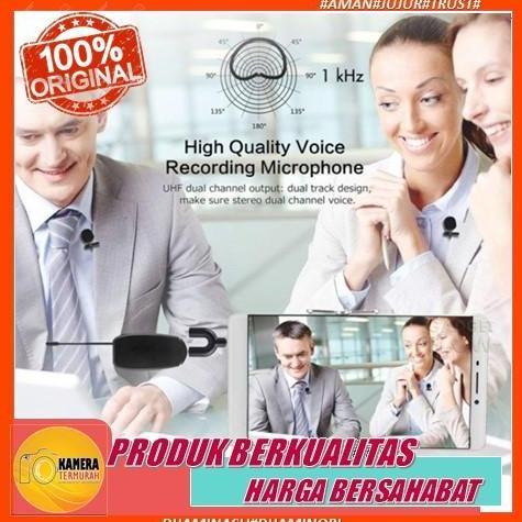 Microphone Mic Clip On Wireless Dual Smartphone HP PRANK 2