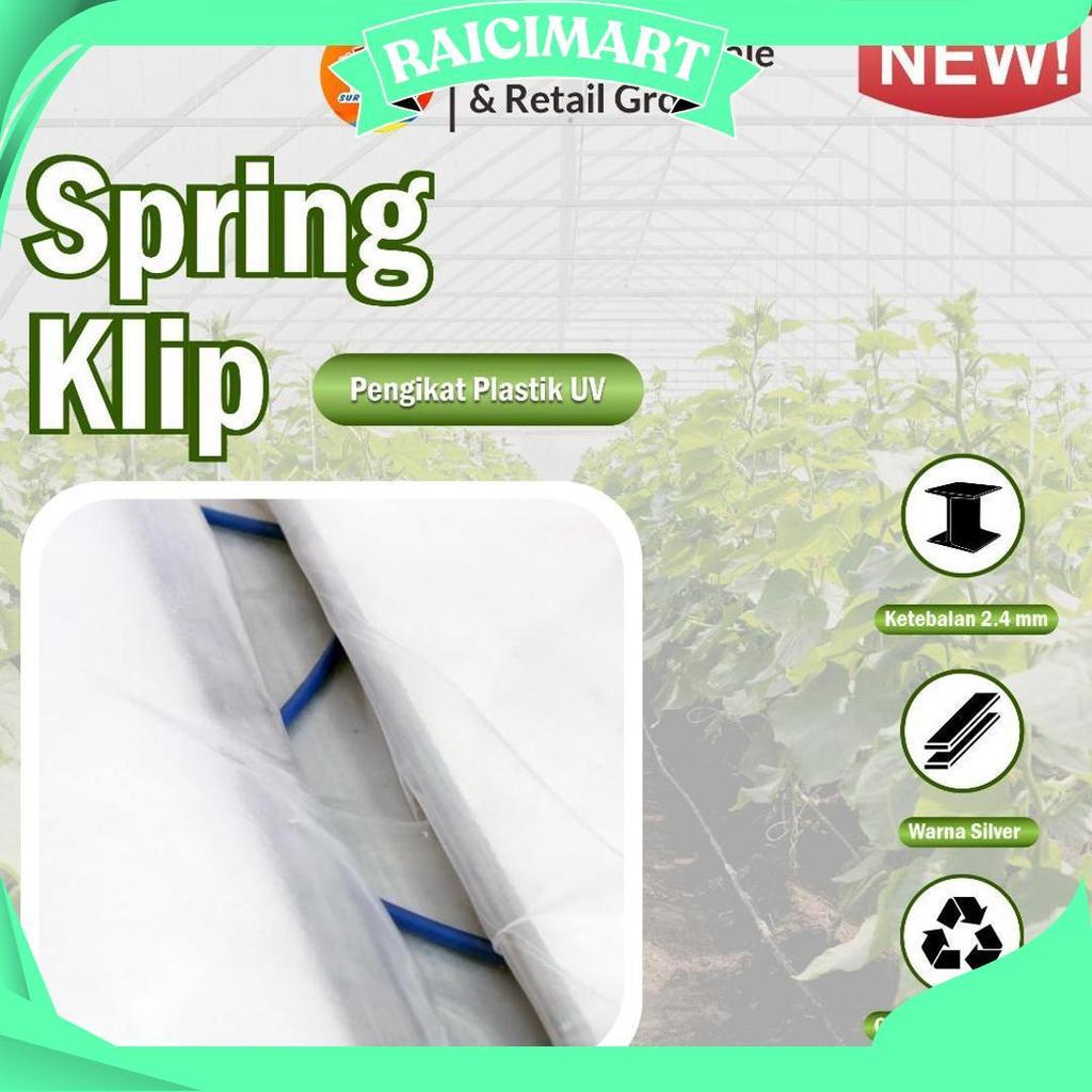 Penjepit Plastik Uv / Spring Klip Alat Pasang Plastik Uv Ori