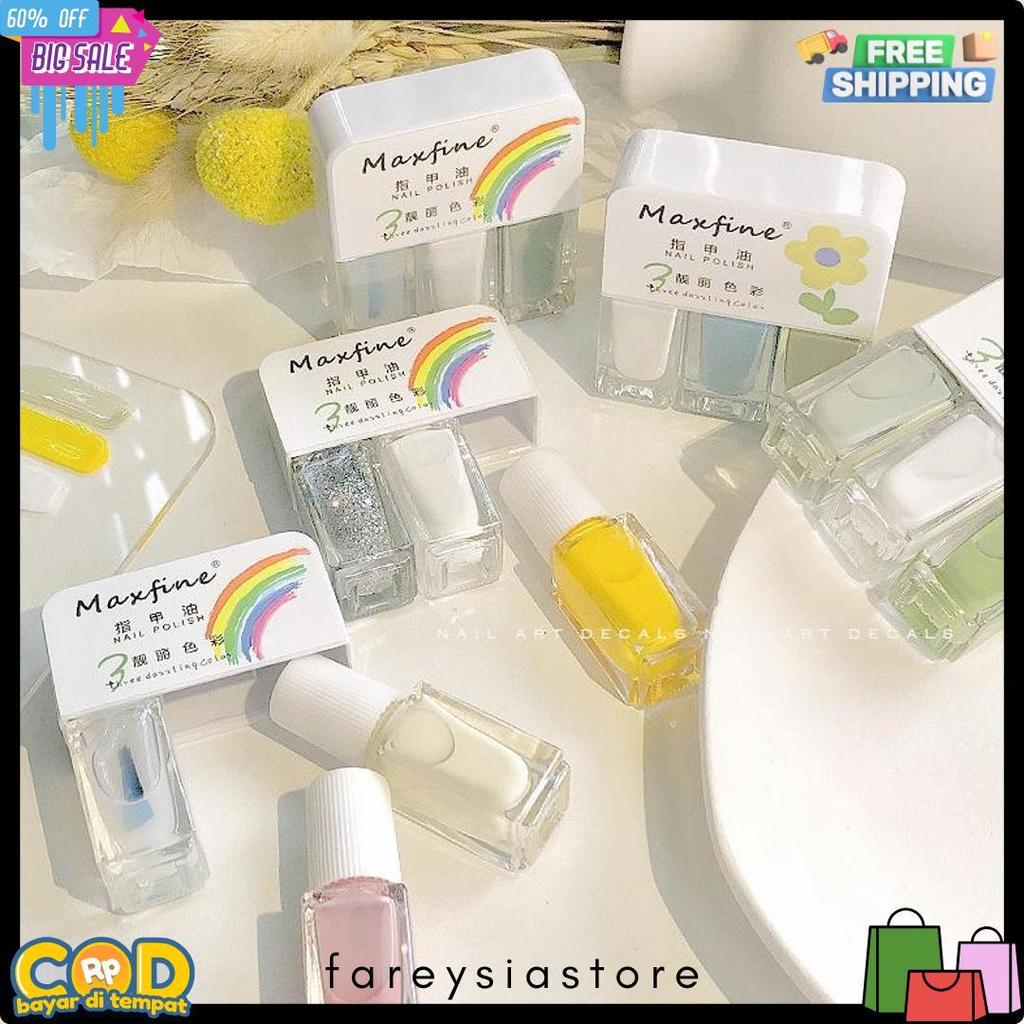 Lagi Diskon Nih Mexfine Kutek 3In1 Peel Off /Bisa Di Kupas Microgel  Kuteks Halal Peel Off Tahan Lam