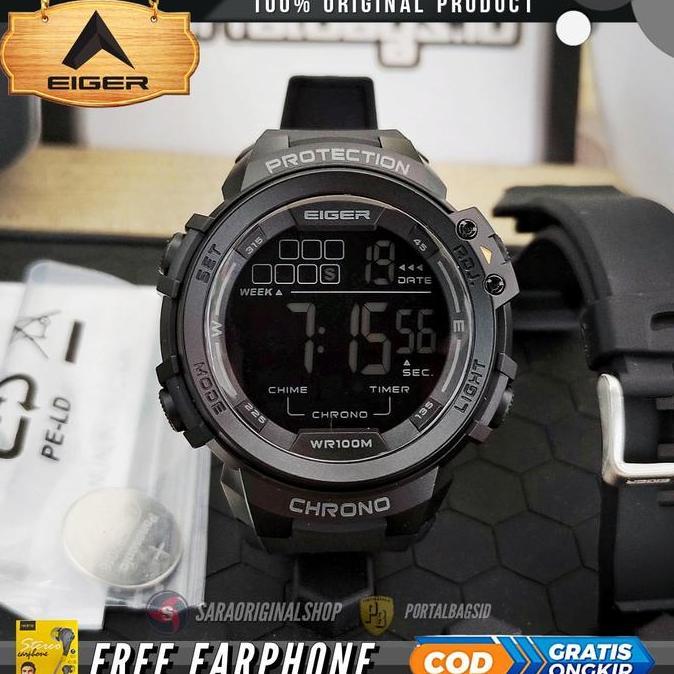 Jam Eiger Blanca-MDW Watch Jam Tangan Digital Pria Original