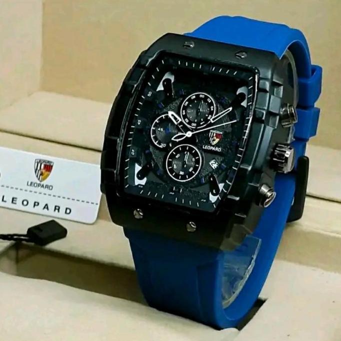 JAM TANGAN  pria terbaru leopard