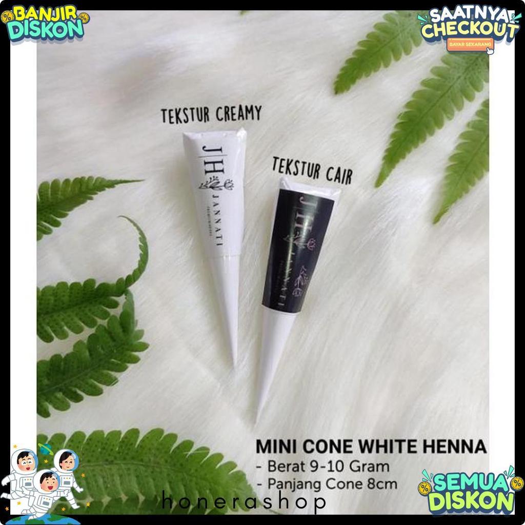 50% Off "Jannati Henna" White Henna Jannati Mini Cone White Henna White Henna Waterproof