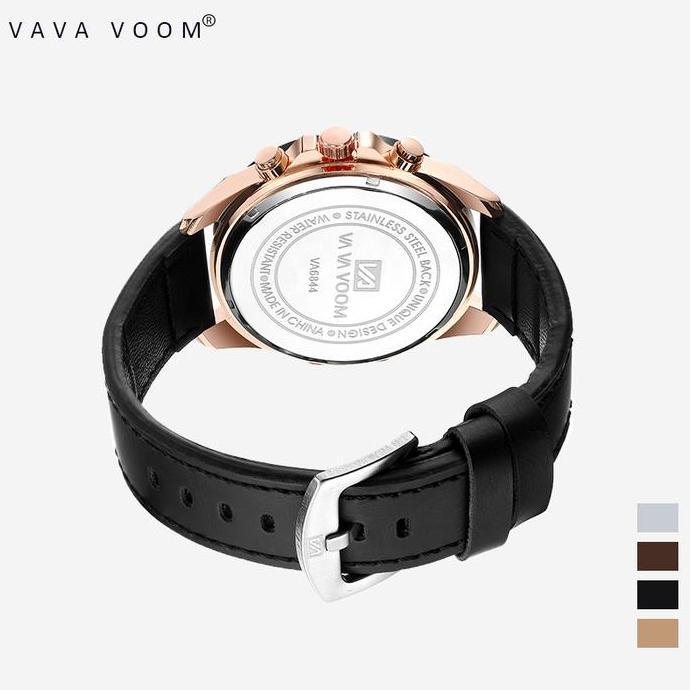 Jam Tangan Pria VAVA VOOM 216 Original Kronograf Kalender Analog hadiah watches
