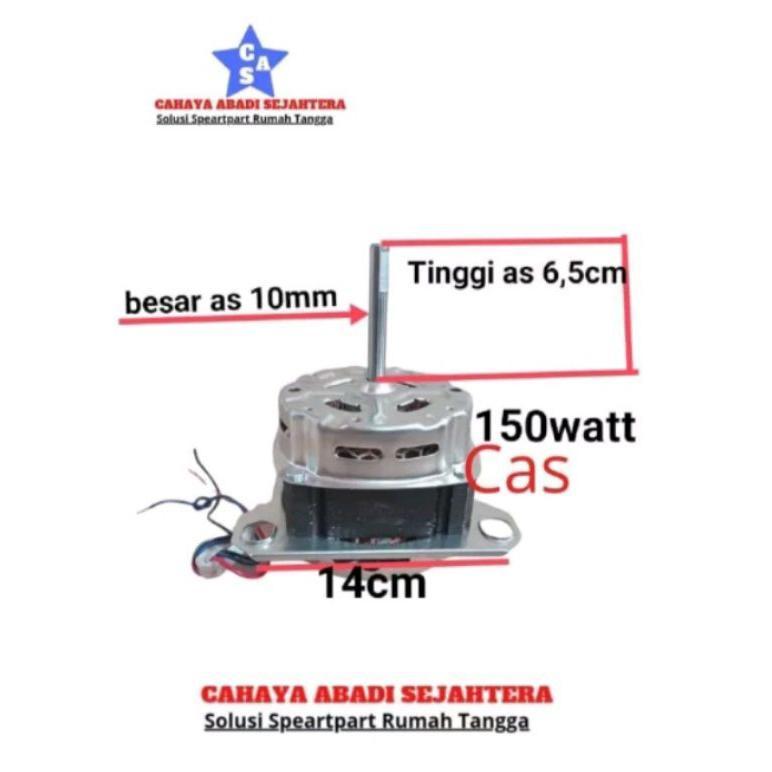 polytron DINAMO MESIN CUCI 2 TABUNG POLYTRON 150 watt 220VAC 450v Sparepart mesin cuci
