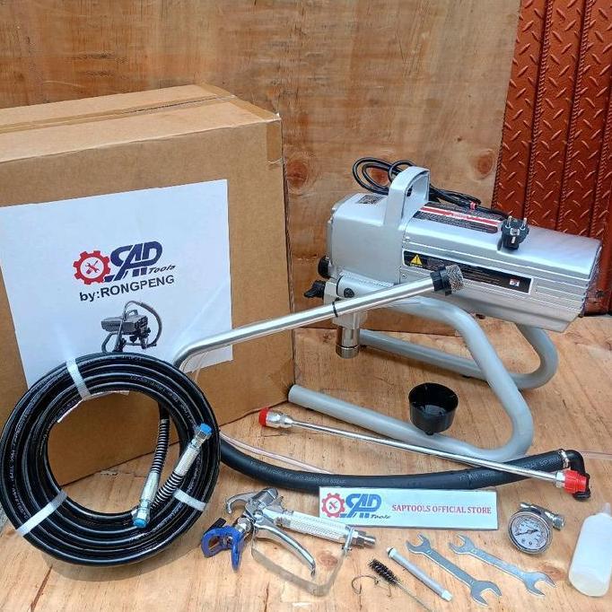 LOLOPECHKA Electric airless paint sprayer penyemprot cat listrik